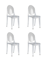 Стул Victoria Ghost NEW прозрачный 4 шт. Стул Victoria Ghost NEW прозрачный 4 шт.