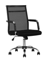 Кресло офисное TopChairs Clerk черное Кресло офисное TopChairs Clerk черное