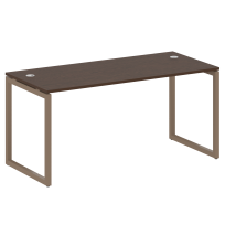 Metal System Quattro Стол офисный на О-образном м/к 40БО.СП-4 Вяз/Мокко металл 1600×720×750 Metal System Quattro Стол офисный на О-образном м/к 40БО.СП-4 Вяз/Мокко металл 1600×720×750