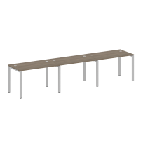 Metal System Р. ст. на 3 раб. места на П-образном м/к БП.СМ-3.2 Акация/Антрацит металл 3600*720*750 Metal System Р. ст. на 3 раб. места на П-образном м/к БП.СМ-3.2 Акация/Антрацит металл 3600*720*750