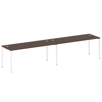 Metal System Quattro Р. ст. на 2 раб. места на П-образном м/к 40БП.СМ-2.5 Акация/Антрацит металл 3600*720*750 Metal System Quattro Р. ст. на 2 раб. места на П-образном м/к 40БП.СМ-2.5 Акация/Антрацит металл 3600*720*750