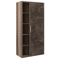 Шкаф комбинированный B-tone BTN36150042 вяз бетон темный Шкаф комбинированный B-tone BTN36150042 вяз бетон темный