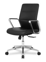 Кресло офисное College HLC-2415L-2/BLACK Кожа PU черный Кресло офисное College HLC-2415L-2/BLACK Кожа PU черный