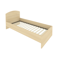 Light Кровать с ортопедическим основанием и изголовьем С-КИ-90 Клён 950x2050x900 Light Кровать с ортопедическим основанием и изголовьем С-КИ-90 Клён 950x2050x900