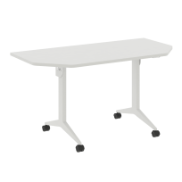 X-Pull Стол складной мобильный X.M-7.T1 Тиквуд тёмный/Белый металл 1440×720×753 X-Pull Стол складной мобильный X.M-7.T1 Тиквуд тёмный/Белый металл 1440×720×753