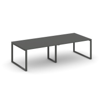 Стол для переговоров Style Project SN-6O.SPRG-042.3 Акация Лорка/Металл Черный 2360×1180×750 Стол для переговоров Style Project SN-6O.SPRG-042.3 Акация Лорка/Металл Черный 2360×1180×750