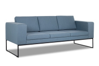 Диван офисный трехместный i-Rest Euroforma / Рогожка Bahama Plus / Голубой / 1978×800×750 Диван офисный трехместный i-Rest Euroforma / Рогожка Bahama Plus / Голубой / 1978×800×750