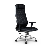 Кресло для руководителя Метта L 1m 40M/2D_17833_Кожа перфорированная NewLeather – Черный Кресло для руководителя Метта L 1m 40M/2D_17833_Кожа перфорированная NewLeather – Черный
