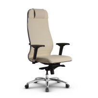 Кресло для руководителя Метта L 1m 38K2/4D_17838_Кожа перфорированная NewLeather – Темно-коричневый Кресло для руководителя Метта L 1m 38K2/4D_17838_Кожа перфорированная NewLeather – Темно-коричневый
