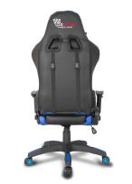 Геймерское кресло CLG-801LXH BLUE кожа PU Синий / крестовина пластик