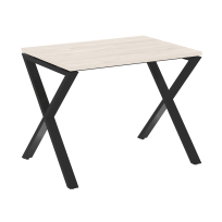 Loft Стол рабочий VR.L-SRX-1.7 Тиквуд тёмный/Чёрный металл 980×720×750