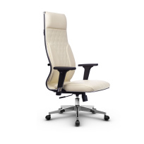 Кресло для руководителя Метта L 1m 44M/2D_17834_Кожа перфорированная NewLeather – Бежевый Кресло для руководителя Метта L 1m 44M/2D_17834_Кожа перфорированная NewLeather – Бежевый