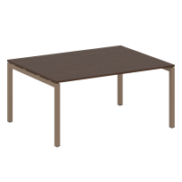 Metal System Quattro Перег. стол (1 столешница) на П-образном м/к 50БП.ПРГ-1.4 Акация/Антрацит металл 1600*1235*750 Metal System Quattro Перег. стол (1 столешница) на П-образном м/к 50БП.ПРГ-1.4 Акация/Антрацит металл 1600*1235*750