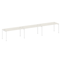 Metal System Quattro Р. ст. на 3 раб. места на П-образном м/к 50БП.СМ-3.4 Акация/Антрацит металл 4800*720*750 Metal System Quattro Р. ст. на 3 раб. места на П-образном м/к 50БП.СМ-3.4 Акация/Антрацит металл 4800*720*750