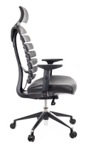 Эргономичное кресло Everprof Ergo Black Кожаное Черный Эргономичное кресло Everprof Ergo Black Кожаное Черный
