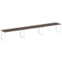 Metal System Р. ст. на 3 раб. места на О-образном м/к БО.СМ-3.5 Акация/Антрацит металл 5400*720*750 Metal System Р. ст. на 3 раб. места на О-образном м/к БО.СМ-3.5 Акация/Антрацит металл 5400*720*750