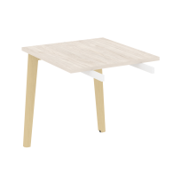 Onix Wood Direct Брифинг-приставка OW.BR-7 Белый бриллиант/Дуб светлый/Белый металл 780*720*750 Onix Wood Direct Брифинг-приставка OW.BR-7 Белый бриллиант/Дуб светлый/Белый металл 780*720*750