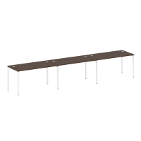 Metal System Quattro Р. ст. на 3 раб. места на П-образном м/к 40БП.СМ-3.3 Акация/Антрацит металл 4200*720*750 Metal System Quattro Р. ст. на 3 раб. места на П-образном м/к 40БП.СМ-3.3 Акация/Антрацит металл 4200*720*750