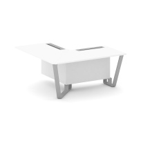 Проходной угловой модуль левый Steel Meet KD-PR.B.SPPOU-16(L) / Тиквуд Светлый – Металл Серый / 1600×1600×750 Проходной угловой модуль левый Steel Meet KD-PR.B.SPPOU-16(L) / Тиквуд Светлый – Металл Серый / 1600×1600×750