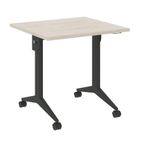 X-Pull Стол складной мобильный X.M-0.7 Тиквуд тёмный/Серый металл 780×720×753