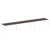 Metal System Quattro Р. ст. на 3 раб. места на П-образном м/к 40БП.СМ-3.4 Акация/Антрацит металл 4800*720*750 Metal System Quattro Р. ст. на 3 раб. места на П-образном м/к 40БП.СМ-3.4 Акация/Антрацит металл 4800*720*750