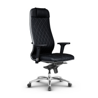 Кресло для руководителя Метта L 1m 40M/2D_17838_Кожа перфорированная NewLeather – Черный Кресло для руководителя Метта L 1m 40M/2D_17838_Кожа перфорированная NewLeather – Черный