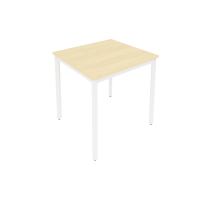 Slim Стол офисный на металлокаркасе С.СП-2 Белый/Антрацит металл 780×720×750