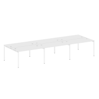 Metal System Quattro Р. ст. на 6 раб. места на П-образном м/к 40БП.СМ-6.3 Акация/Антрацит металл 4200*1475*750 Metal System Quattro Р. ст. на 6 раб. места на П-образном м/к 40БП.СМ-6.3 Акация/Антрацит металл 4200*1475*750