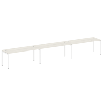 Metal System Quattro Р. ст. на 3 раб. места на П-образном м/к 50БП.СМ-3.5 Акация/Антрацит металл 5400*720*750 Metal System Quattro Р. ст. на 3 раб. места на П-образном м/к 50БП.СМ-3.5 Акация/Антрацит металл 5400*720*750