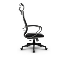 Кресло для руководителя Метта L 2c 46/K_17832_Кожа перфорированная NewLeather - Черный_Кожа перфорированная NewLeather - Черный Кресло для руководителя Метта L 2c 46/K_17832_Кожа перфорированная NewLeather - Черный_Кожа перфорированная NewLeather - Черный