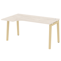 Onix Wood Стол эргономичный левый OW.SA-1 (L) Белый бриллиант/Дуб светлый/Белый металл 1580*980*750 (720/460) Onix Wood Стол эргономичный левый OW.SA-1 (L) Белый бриллиант/Дуб светлый/Белый металл 1580*980*750 (720/460)
