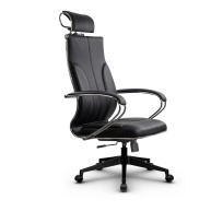 Кресло для руководителя Метта L 2c 46/K_17832_Кожа перфорированная NewLeather - Черный_Кожа перфорированная NewLeather - Черный Кресло для руководителя Метта L 2c 46/K_17832_Кожа перфорированная NewLeather - Черный_Кожа перфорированная NewLeather - Черный