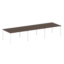Metal System Quattro Перег. стол (3 столешницы) на П-оразном м/к 50БП.ПРГ-3.3 Акация/Антрацит металл 4200*1235*750 Metal System Quattro Перег. стол (3 столешницы) на П-оразном м/к 50БП.ПРГ-3.3 Акация/Антрацит металл 4200*1235*750