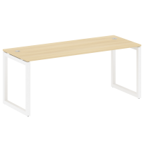 Metal System Quattro Стол офисный на О-образном м/к 50БО.СП-5 Вяз/Мокко металл 1800×720×750 Metal System Quattro Стол офисный на О-образном м/к 50БО.СП-5 Вяз/Мокко металл 1800×720×750