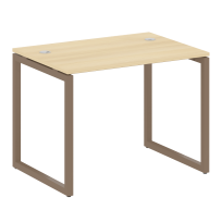 Metal System Quattro Стол офисный на О-образном м/к 40БО.СП-1 Вяз/Мокко металл 1000×720×750 Metal System Quattro Стол офисный на О-образном м/к 40БО.СП-1 Вяз/Мокко металл 1000×720×750