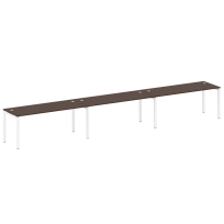 Metal System Quattro Р. ст. на 3 раб. места на П-образном м/к 50БП.СМ-3.5 Акация/Антрацит металл 5400*720*750 Metal System Quattro Р. ст. на 3 раб. места на П-образном м/к 50БП.СМ-3.5 Акация/Антрацит металл 5400*720*750