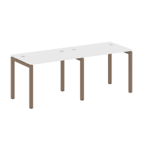 Metal System Quattro Р. ст. на 2 раб. места на П-образном м/к 50БП.СМ-2.1 Акация/Антрацит металл 2000*720*750 Metal System Quattro Р. ст. на 2 раб. места на П-образном м/к 50БП.СМ-2.1 Акация/Антрацит металл 2000*720*750