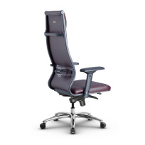 Кресло для руководителя Метта L 1m 42/4D_17838_Кожа перфорированная NewLeather – Темно-коричневый Кресло для руководителя Метта L 1m 42/4D_17838_Кожа перфорированная NewLeather – Темно-коричневый