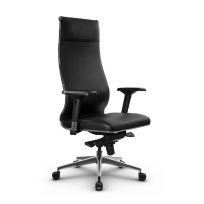 Кресло для руководителя Метта L 1c 42/4D_17839 Кожа перфорированная NewLeather – Черный Кресло для руководителя Метта L 1c 42/4D_17839 Кожа перфорированная NewLeather – Черный