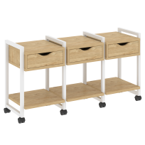 Loft Тумба на колесных опорах наборная. Вариант №4 VR.L-TN-4.K Тиквуд тёмный/Чёрный металл 1440×460×767 Loft Тумба на колесных опорах наборная. Вариант №4 VR.L-TN-4.K Тиквуд тёмный/Чёрный металл 1440×460×767