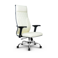 Кресло для руководителя Метта L 1m 44M/4D_17833_Кожа перфорированная NewLeather – Темно-бордовый Кресло для руководителя Метта L 1m 44M/4D_17833_Кожа перфорированная NewLeather – Темно-бордовый