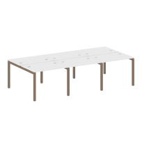 Metal System Quattro Р. ст. на 6 раб. места на П-образном м/к 50БП.СМ-6.1 Акация/Антрацит металл 3000*1475*750 Metal System Quattro Р. ст. на 6 раб. места на П-образном м/к 50БП.СМ-6.1 Акация/Антрацит металл 3000*1475*750