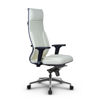 Кресло для руководителя Метта L 1m 46/2D_17839_Кожа перфорированная NewLeather - Темно-коричневый_Кожа перфорированная NewLeather - Темно-коричневый Кресло для руководителя Метта L 1m 46/2D_17839_Кожа перфорированная NewLeather - Темно-коричневый_Кожа перфорированная NewLeather - Темно-коричневый