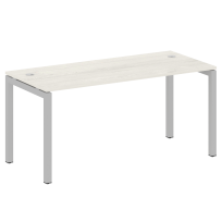 Metal System Quattro Стол офисный на П-образном м/к 50БП.СП-4 Вяз/Мокко металл 1600×720×750 Metal System Quattro Стол офисный на П-образном м/к 50БП.СП-4 Вяз/Мокко металл 1600×720×750