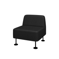 Модуль одноместный Legato LEG37411001 чёрный Модуль одноместный Legato LEG37411001 чёрный