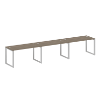 Metal System Р. ст. на 3 раб. места на О-образном м/к БО.СМ-3.3 Акация/Антрацит металл 4200*720*750 Metal System Р. ст. на 3 раб. места на О-образном м/к БО.СМ-3.3 Акация/Антрацит металл 4200*720*750