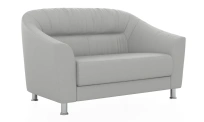 Двухместный диван Райт Euroforma / Экокожа Euroline / Серый 985 / 1450×850×900 Двухместный диван Райт Euroforma / Экокожа Euroline / Серый 985 / 1450×850×900