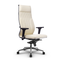 Кресло для руководителя Метта L 1m 44M/2D_17839_Кожа перфорированная NewLeather – Бежевый Кресло для руководителя Метта L 1m 44M/2D_17839_Кожа перфорированная NewLeather – Бежевый