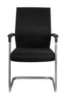 Конференц-кресло RCH D818 Серая сетка на полозьях Конференц-кресло RCH D818 Серая сетка на полозьях