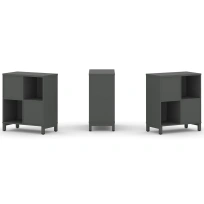 Стеллаж-перегородка двухсторонний низкий двухъярусный Style Project SN.NSD-221 Тиквуд Светлый/Металл Белый 754×400×881 Стеллаж-перегородка двухсторонний низкий двухъярусный Style Project SN.NSD-221 Тиквуд Светлый/Металл Белый 754×400×881